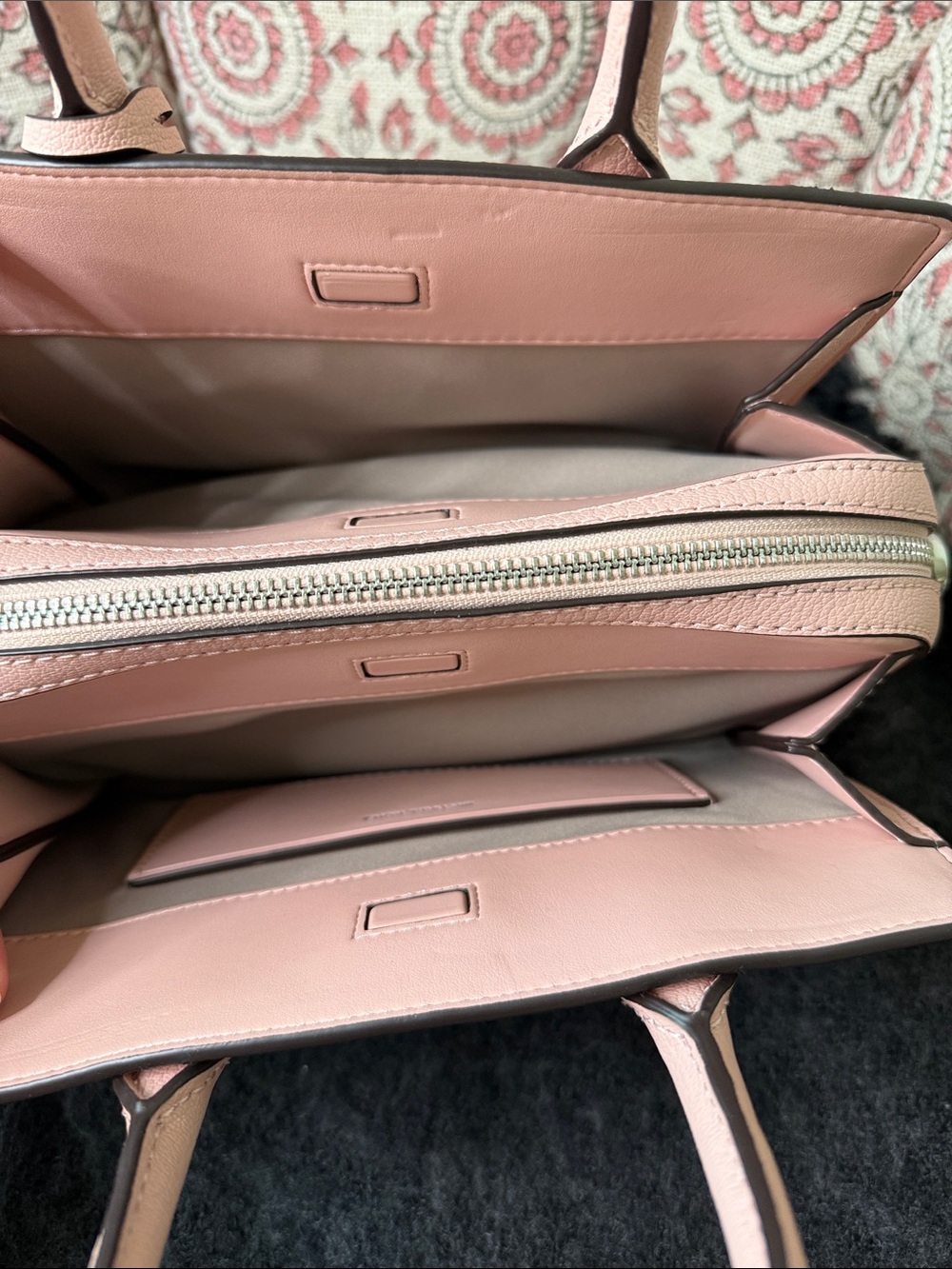 Michael Kors Laila Small Satchel in Dirty Rose - Picture 6 of 9